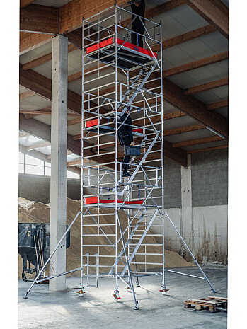 KRAUSE Rusztowanie STABILO 5500; 2,0 x 1,50m, wys.rob. 8,30m | system GUARDMATIC